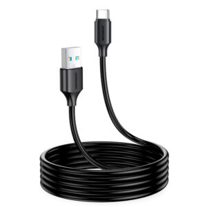 Kábel Joyroom Long-Lasting Series A9 USB-A / USB-C 3A 2m – čierna