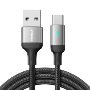 Kábel Joyroom Extraordinary Series A10 USB-A / USB-C 3A 1.2 m – čierna