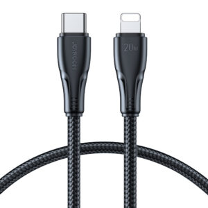 Kábel Joyroom séria Surpass A11 Lightning – USB-C 20 W, 1,2 m – čierna