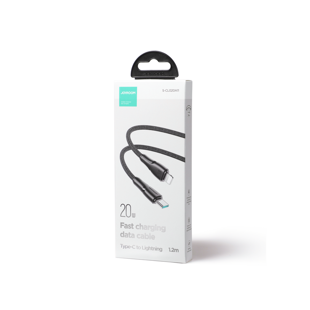 Kábel Joyroom séria Surpass A11 Lightning – USB-C 20 W, 1,2 m – čierna – Obrázok 5
