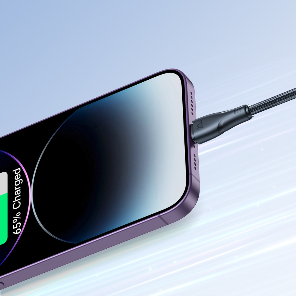Kábel Joyroom séria Surpass A11 Lightning – USB-C 20 W, 1,2 m – čierna – Obrázok 6