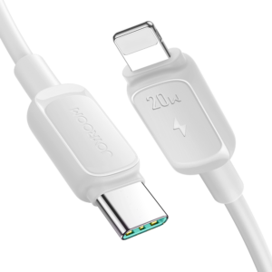 Kábel Joyroom séria Multi-Color A14 USB-C – Lightning 30 W, 1,2 m – biela