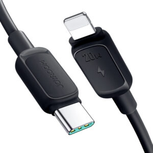 Kábel Joyroom séria Multi-Color A14 USB-C – Lightning 20 W, 1,2 m – čierna