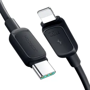Kábel Joyroom séria Multi-Color A14 USB-C – Lightning 20 W, 1,2 m – čierna