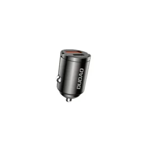Mini nabíjačka do auta Dudao R3MAX 48 W QC PD – čierna
