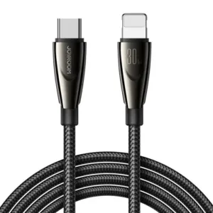 Kábel Joyroom séria Pioneer SA31-CL3 USB-C – Lightning 30 W, 1,2 m – čierna