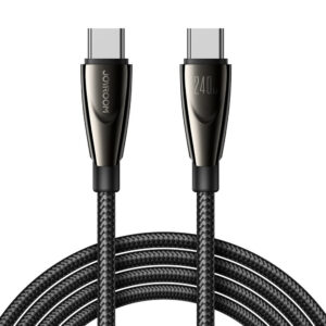 Kábel Joyroom séria Pioneer SA31-CC5 USB-C – USB-C 240 W, 1,2 m – čierna