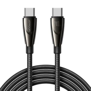 Kábel Joyroom séria Pioneer SA31-CC5 USB-C – USB-C 240 W, 1,2 m – čierna