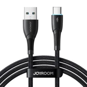 Kábel Joyroom séria Starry SA32-AC3 USB-A – USB-C 3 A, 1 m – čierna