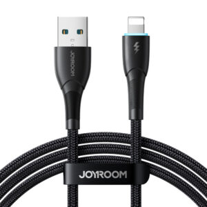 Kábel Joyroom séria Starry SA32-AL3 USB-A – Lightning 3 A, 1 m – čierna
