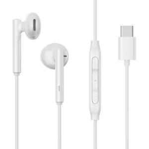 Slúchadlá do uší Joyroom JR-EC05 USB-C – biela