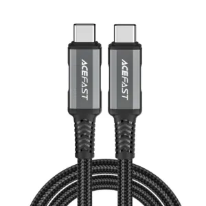 Kábel Acefast USB-C – USB-C USB4 PD3.1 5 A 1 m (C1-09) – sivo-čierna
