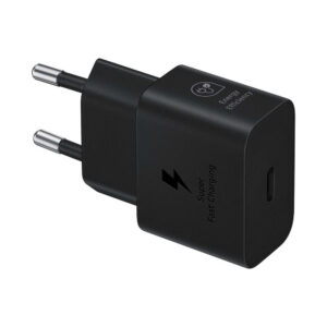 Sieťová nabíjačka Samsung EP-T2510NBEGEU 25 W SFC GaN USB-C – čierna