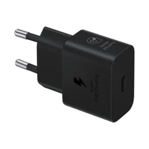 Sieťová nabíjačka Samsung EP-T2510NBEGEU 25 W SFC GaN USB-C – čierna