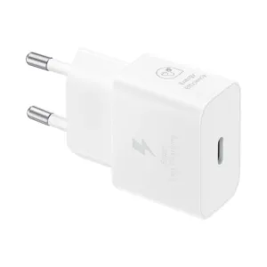 Sieťová nabíjačka Samsung EP-T2510NWEGEU 25 W SFC GaN USB-C – biela