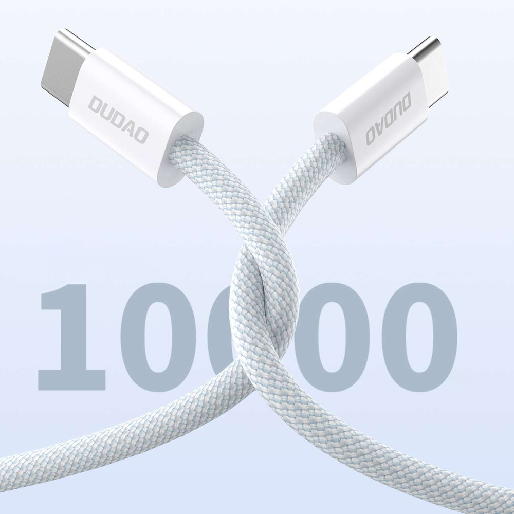 Kábel Dudao L6C USB-C – USB-C PD 30 W 2 m – svetlomodrá – Obrázok 6