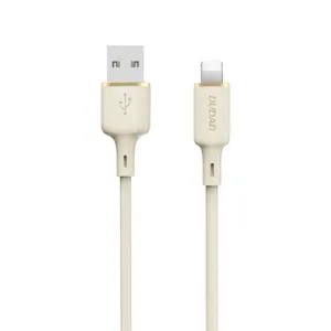 Kábel Dudao L7SL USB-A – Lightning 5 A 1 m – béžová