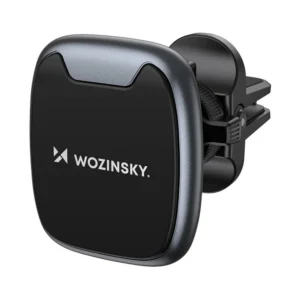 Magnetický držiak na telefón do auta Wozinsky WUMTK do mriežky ventilácie – čierna