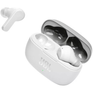 Bezdrôtové slúchadlá JBL Wave 200 TWS – biela