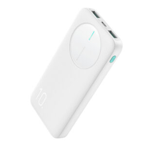 Powerbanka Joyroom JR-PBF12 10 000 mAh 2,4 A 2x USB-A, 1x USB-C – biela