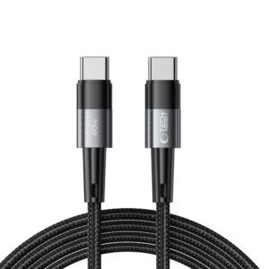 Kábel Tech-Protect UltraBoost USB-C / USB-C PD 60W 3A 2m – sivá