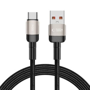 Kábel Tech-Protect UltraBoost Evo USB-C / USB-A 100W 5A 2m – titánová