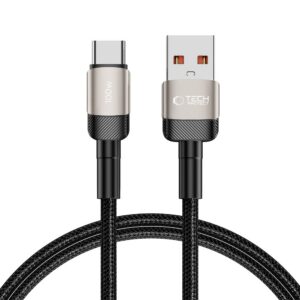 Kábel Tech-Protect UltraBoost Evo USB-C / USB-A 100W 5A 1m – titánová
