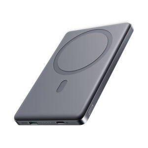 Ultratenká powerbanka Joyroom JR-PBM08 5000 mAh 20 W s indukčným nabíjaním – sivá
