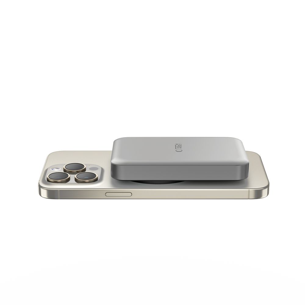 Powerbanka Tech-Protect PB11 LifeMag MagSafe 10 000 mAh – titánová – Obrázok 3