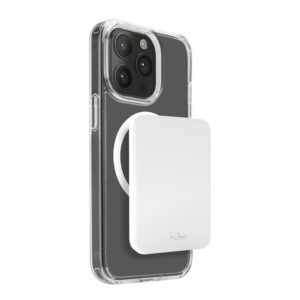 Powerbanka Puro Slim Power Mag 4200 mAh s MagSafe USB-C – biela