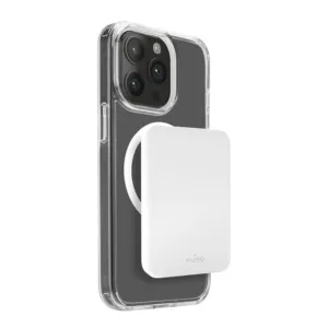 Powerbanka Puro Slim Power Mag 4200 mAh s MagSafe USB-C – biela