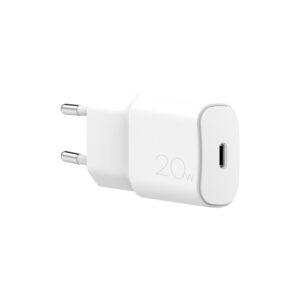 Nabíjačka Puro biela 20W Power Delivery USB-C – biela