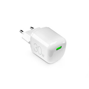 Nabíjačka Puro MiniPro 30W GaN USB-C – biela