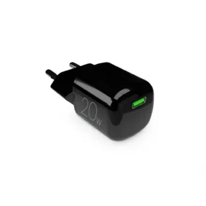 Sieťová nabíjačka Puro GaN 20 W USB-C – čierna