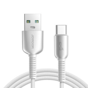 Kábel Joyroom séria Cutting-Edge S-A51 USB-A – USB-C 3 A, 1,2 m – svetlosivá