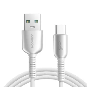 Kábel Joyroom séria Cutting-Edge S-A51 USB-A – USB-C 3 A, 1,2 m – svetlosivá