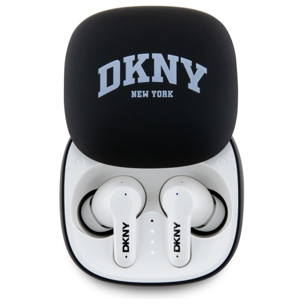 Bezdrôtové slúchadlá DKNY TWS BT 3D Rubber Matte Finish Bluetooth – čierna