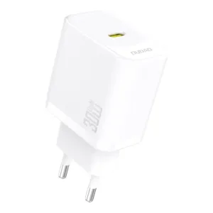 Sieťová nabíjačka Dudao A27P GaN PD 30 W USB-C – biela