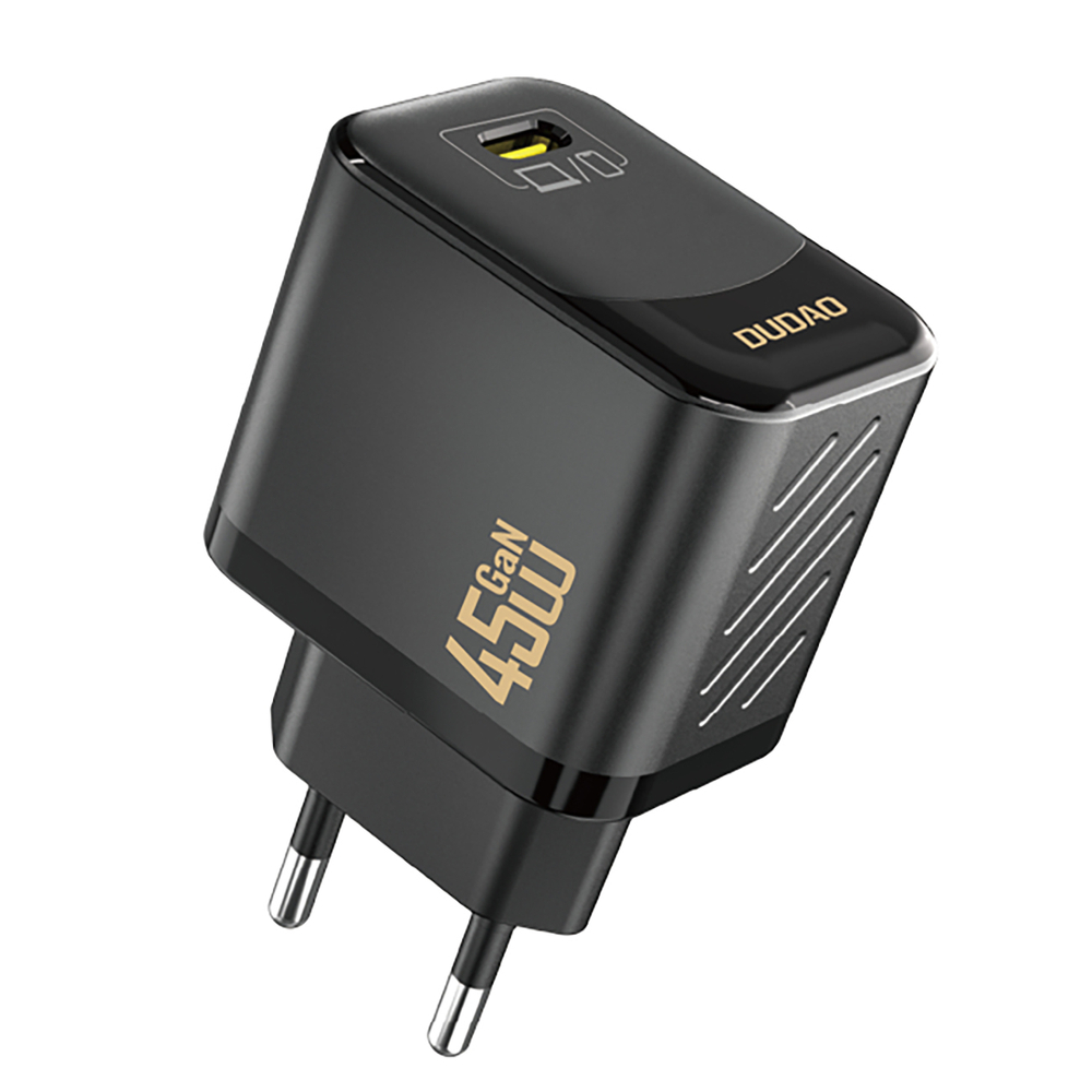 Nabíjačka Dudao A28 45W GaN USB-C – čierna