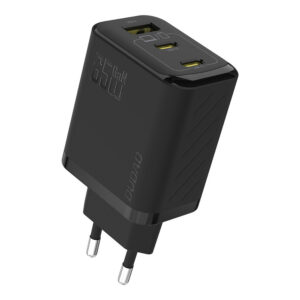 Sieťová nabíjačka Dudao A29 GaN 65 W 2x USB-C + USB-A – čierna