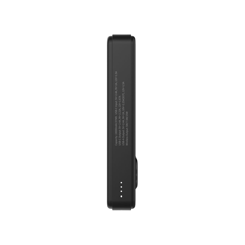Powerbanka Wozinsky WLWP-10KA0Y3S 22,5 W PD Qi2 10 000 mAh so stojanom, 1x USB-A, 1x USB-C – čierna – Obrázok 6