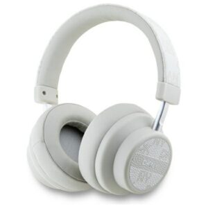 Bezdrôtové slúchadlá DKNY Bluetooth na uši DKBHM2PCSHLP Pearl Checkered Pattern