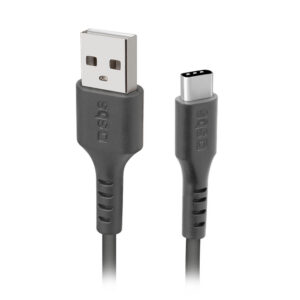 Kábel SBS TECABLETYC1KPOS USB-A - USB-C 1m – čierna