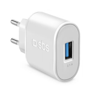 Nabíjačka SBS TETR1USB2AWFAST 10W USB-A – biela
