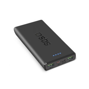 Powerbanka SBS TTBB10000FASTPD20K 10000 mAh 20W s Power Delivery – čierna