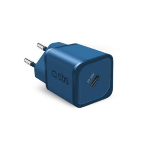 Nabíjačka SBS TETRGAN1C20B 20W GaN s Power Delivery – modrá