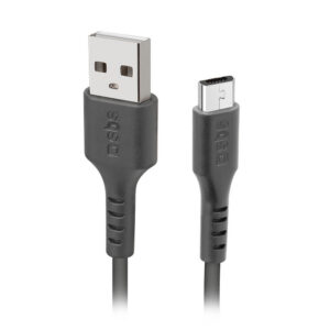 Kábel SBS LTHL200 USB-A - Micro-USB 1m – čierna