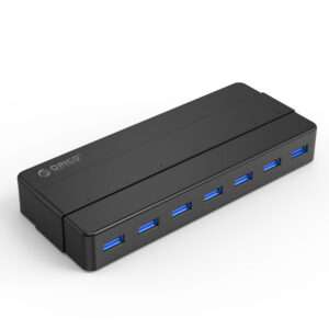 USB hub Orico H7928-U3-V1 7x USB-A 3.0 – čierna
