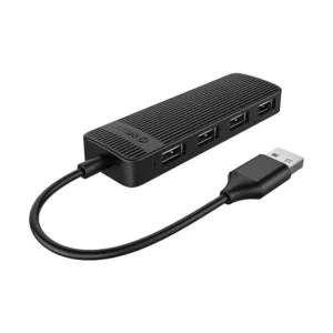 USB hub Orico FL02 USB-A, dokovacia stanica 4x USB-A 2.0 – čierna