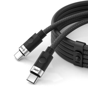 Kábel Orico CDX USB-C – USB-C PD 60 W, 3 A, 1 m – čierna